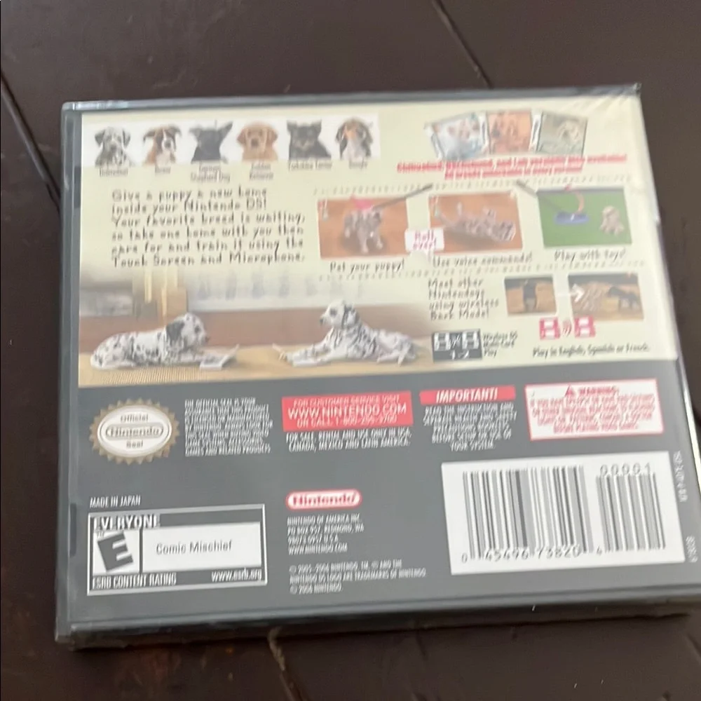 Nintendo DS Nintendogs Dalmatian & Friends Game - Picture 2 of 2